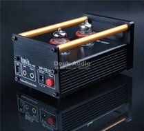 Douk Audio 2P2+VMOS Class A Hybrid Tube Amp Headphone Amplifier USB DAC HiFi Pre-Amplifier