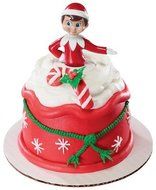 Christmas Elf on the Shelf Petite Cake Topper N2