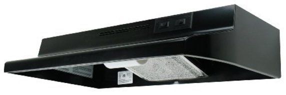 Air King AV1306 Advantage Convertible Under Cabinet Range Hood with 2-Speed Blower and 180-CFM, 7.0-Sones, 30-...