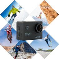 Sports Camera, Levin Action Camera 2.0 Inch 170 Degree Ultra-wide Angle Lens Full HD 1080p 12MP WiFi Remote Control... N7