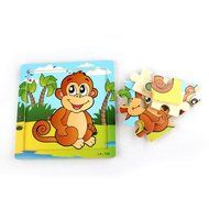 Monkey Puzzles Toys ，BeautyVan Wooden Monkey Puzzle Developmental Baby Kids Training Toy