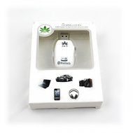 JKY Mini USB Bluetooth Music Receiver Wireless 3.5mm Stereo Audio Adapter for Car PC Speakers N3