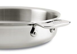 All-Clad SD754036 D7 18/10 Stainless Steel 7-Ply Bonded Construction Dishwasher Safe Oven Safe Roaster Pan Saute... N3
