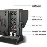 LILLIPUT Latest version 663/S2 7" IPS 3G-SDI HDMI In Out HD Peaking Monitor BMCC for DSLR &amp; Full HD Camcorder... N2