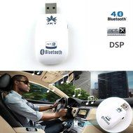JKY Mini USB Bluetooth Music Receiver Wireless 3.5mm Stereo Audio Adapter for Car PC Speakers N4