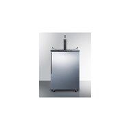SBC635MSSHV Freestanding commercial beer dispenser, auto defrost with digital thermostat, stainless steel wrapped...