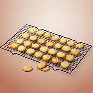 Y&amp;XL&amp;H Retangle Cake Cooling Rack for Cake Bread Cupcake Baking Tool Nonstick Coated Iron Black Color N2