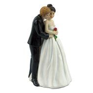 GSPORT Wedding Cake Toppers Bride and Groom Resin Dolls Wedding Decoration 20 pieces Design (K) N55