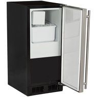 15 lb Ice Maker Color: Black with Overlay Door, Hinge: Right
