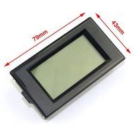 RioRand 0-600A AC Digital Amp Panel Meter Blue LCD High Current Tester, AC/DC 8-12V Powered