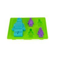 MIREN Building Bricks &amp; Robots Silicone Candy Mold, Chocolate Mold, Jelly Mold, Pastry Making Mold, Ice Cube Tray... N2
