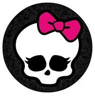 Monster High Skull Skullette Edible Image Photo Cake Frosting Icing Topper Sheet Personalized Custom Customized...