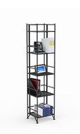 Convenience Concepts Designs-2-Go 3-Tier Folding Metal Corner Shelf, White N12