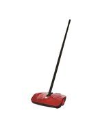 Dirt Devil PD10010 Simpli-Sweep Manual Push Sweeper For Carpets &amp; Floors, Red N3