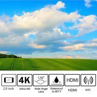 Feccoe 2.0 Inch Sports Action Camera,Wifi Function,14M Photo,1080P 4K HD,170&deg;Wide Angle Lens,Water-resistant,Support... N4