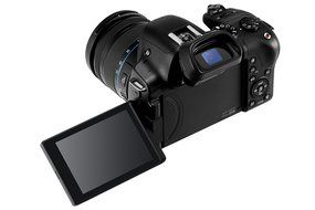 Samsung NX30 20.3MP CMOS Smart WiFi &amp; NFC Mirrorless Digital Camera with 18-55mm Lens and 3" AMOLED Touch Screen... N2