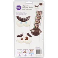 Wilton 2115-0035 Lollipop Candy Mold, Expressions
