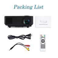 OEM H1 LED LCD (WVGA) Mini Video Projector - US Version (Includes Warranty) - Black (FP8048H1) N4