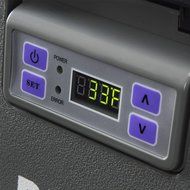 Della 40L AC/DC LED Control Refrigerator and Freezer Insulated Travel Portable N2