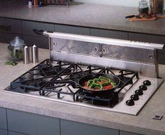 Best DD0130SS 30&quot; Downdraft Ventilation System with 500 CFM Internal Blower 3 Speed Push Button Electronic Control...