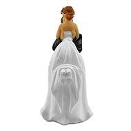 GSPORT Wedding Cake Toppers Bride and Groom Resin Dolls Wedding Decoration 20 pieces Design (K) N69