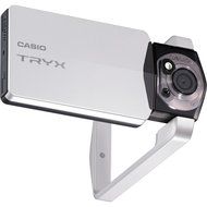Casio TRYX Digital Camera with Full 1080p HD Video Capture and 3-Inch Touch Screen LCD (White)