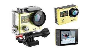 Anng H3 Dual Screen Ultra HD 4K Sports Action Camera 1080P Waterproof Underwater Camcorder 170&deg; Wide Angle 12MP... N4