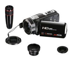 Video Camcorder, Besteker Portable HD 1080p IR Night Vision Max. 24.0 MP Enhanced Digital Camera Camcorders DV... N3