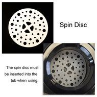 Panda High End Stainless Steel Portable Spin Dryer Apartment Size 110V 22lbs Large Capacity, 3200 rpm. Stainless... N7