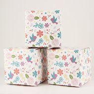 Made in USA - 2 Inch Cube Favor Box (2&quot;x2&quot;x2&quot; 100 Boxes) Wedding Favor, Birthday Favor, Baby Shower Favor, Bridal... N29