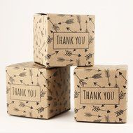 Made in USA - 2 Inch Cube Favor Box (2&quot;x2&quot;x2&quot; 100 Boxes) Wedding Favor, Birthday Favor, Baby Shower Favor, Bridal... N32
