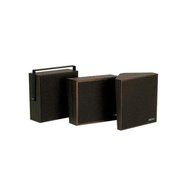 VALCOM VC-V-1023C 1Way Wall Speaker - Walnut White Box