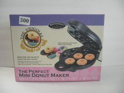 Smart Planet 9.25x9.75-in. Nonstick Mini Donut Maker.