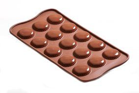 Silikomart Silicone Easy Chocolate Mold, Chocolate Bar, Small N5