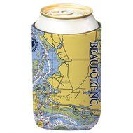 Altered Latitudes Beaufort NC Chart Standard Beverage Cooler (4-Pack) N2