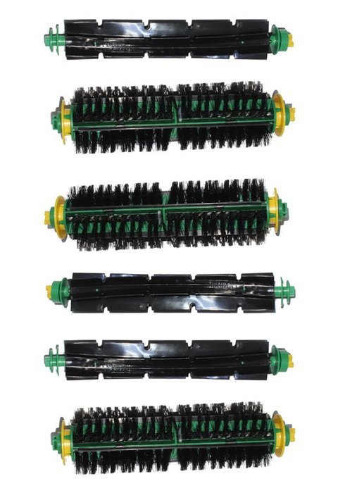 Hongfa Roomba 500 Series Bristle Brush and Flexible Beater Brush - Replacement for Irobot 82501 and 82301 Brush...