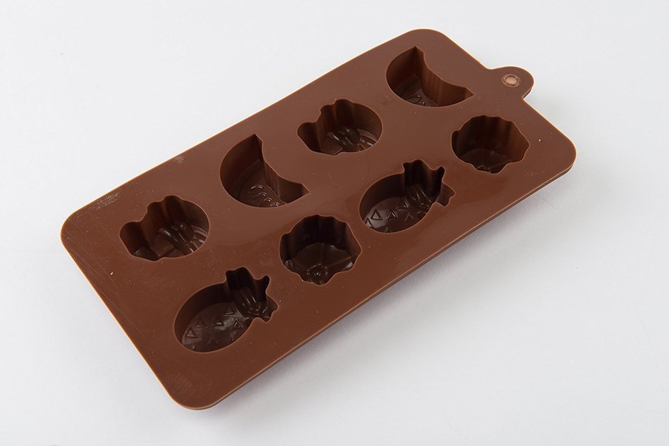 8 Cavity Fruit Cake Pudding Jelly Chocolate Mold Handmade DIY Soap Ice Mould for Kids N2