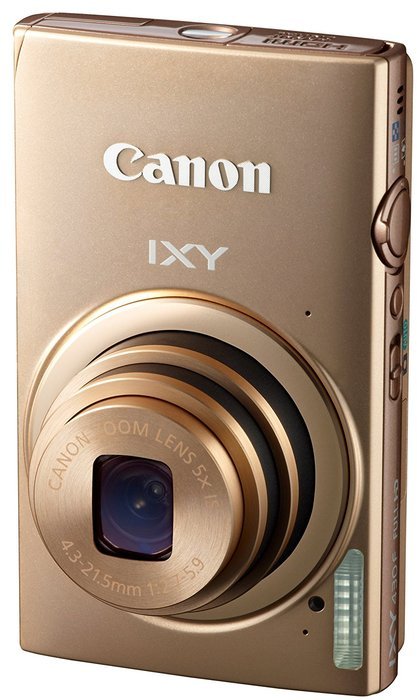 Canon Digital Camera IXY 430F 16MP 5x Optical Zoom Wi-Fi IXY430F(Gold) - International Version N7