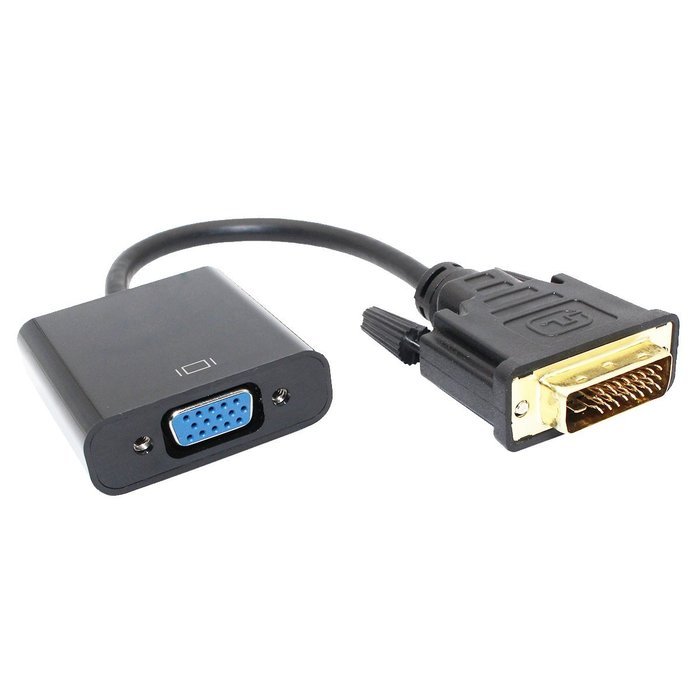 DVI to VGA, SNANSHI DVI-D 24+1 Male to VGA Female Converter N4