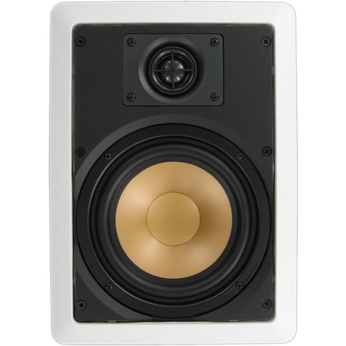 Inwalltech M65.1W - 6 1/2" Aluminum Flush Mounted In Wall Speakers