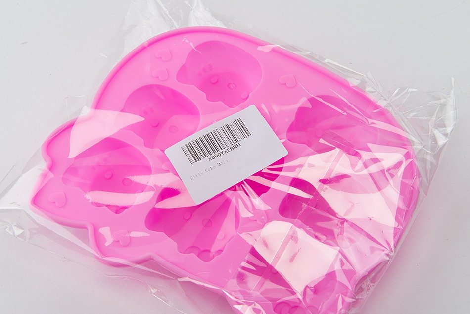 8 Cavity Cute Hello Kitty Shape Cake Pudding Jello Soap Mold Mould for Home DIY,Cartoon