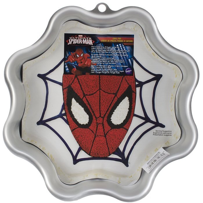 Brand New Novelty Cake Pan-Spider-Man 11""X11""X2"" Brand New