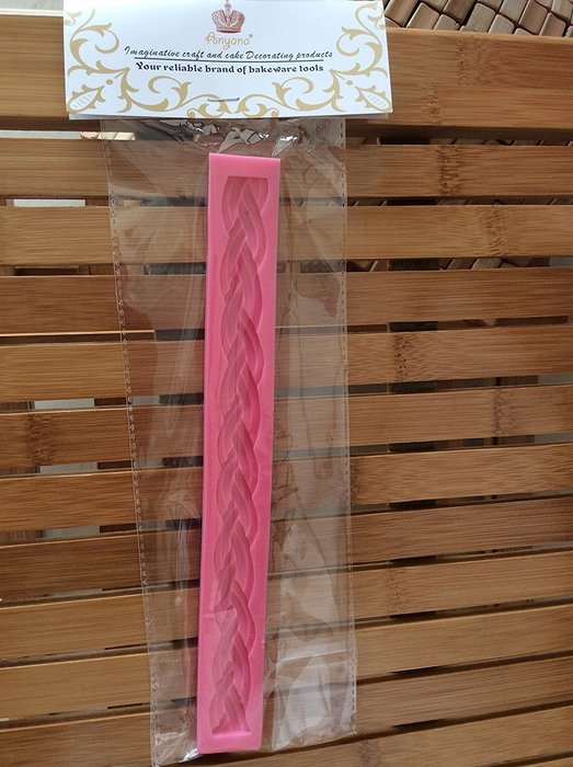 Anyana Long Bag Rope String 3d Silicone Mold Chocolate Fondant Cake Decorating Mould Gum Pastry Tool Kitchen Tool... N3