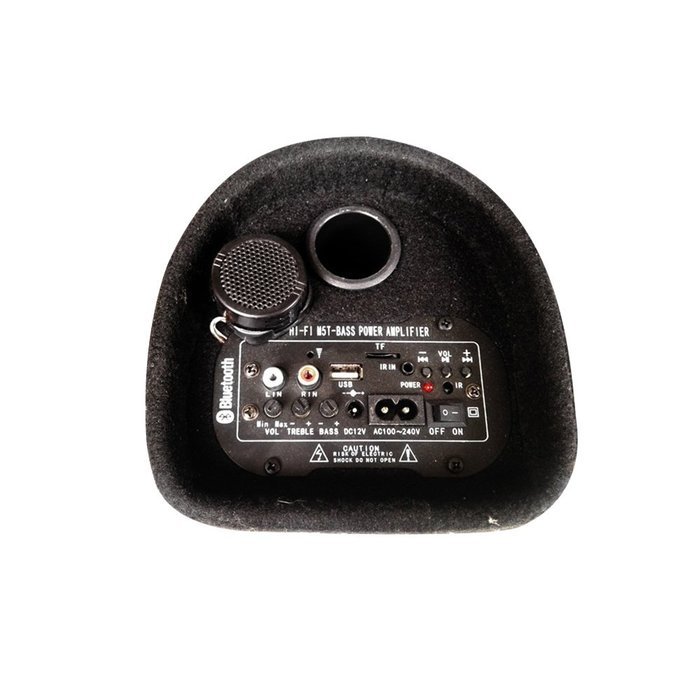 Webetop 7.9 inches 30 Watts Car Power Subwoofer with USB/SD/FM N5