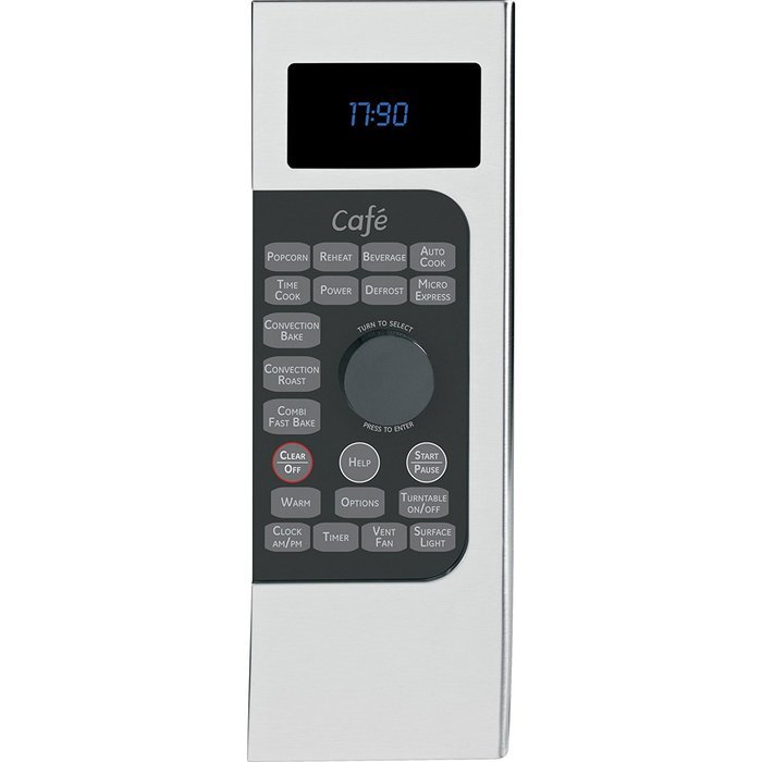 GE CVM1790SSSS Cafe 1.7 Cu. Ft. Stainless Steel Over-the-Range Microwave - Convection