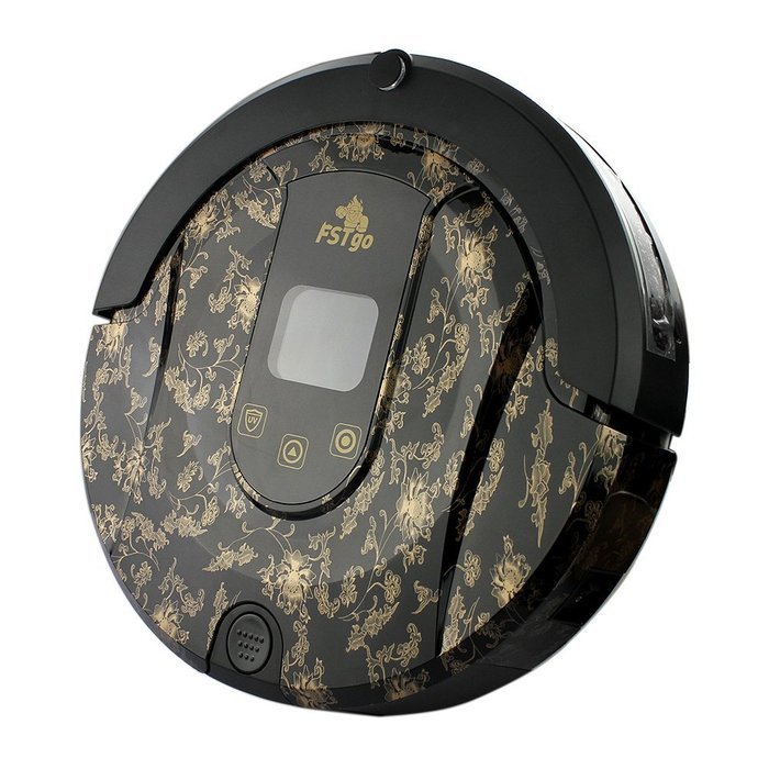 Robot Vacuum Cleaner, FSTgo FR-808 B Robotic Cleaner (Sweep, Dry Mop, Vacuum Clean, UV Sterilization,Drop-Sensing... N2