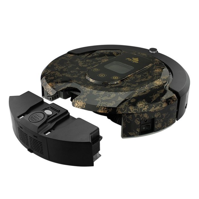 Robot Vacuum Cleaner, FSTgo FR-808 B Robotic Cleaner (Sweep, Dry Mop, Vacuum Clean, UV Sterilization,Drop-Sensing... N5