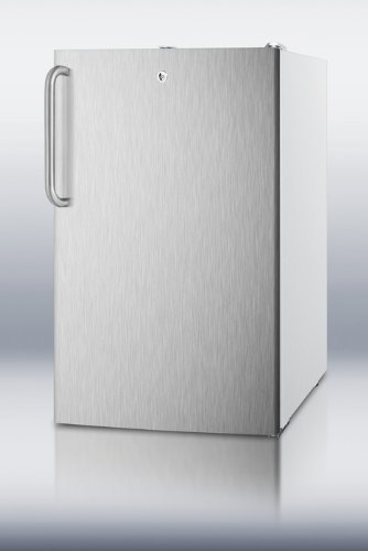 Summit CM411LBISSTBADA 20" Medically Approved & ADA Compliant Compact Refrigerator with 4.1 cu. ft. Capacity Professional... N2