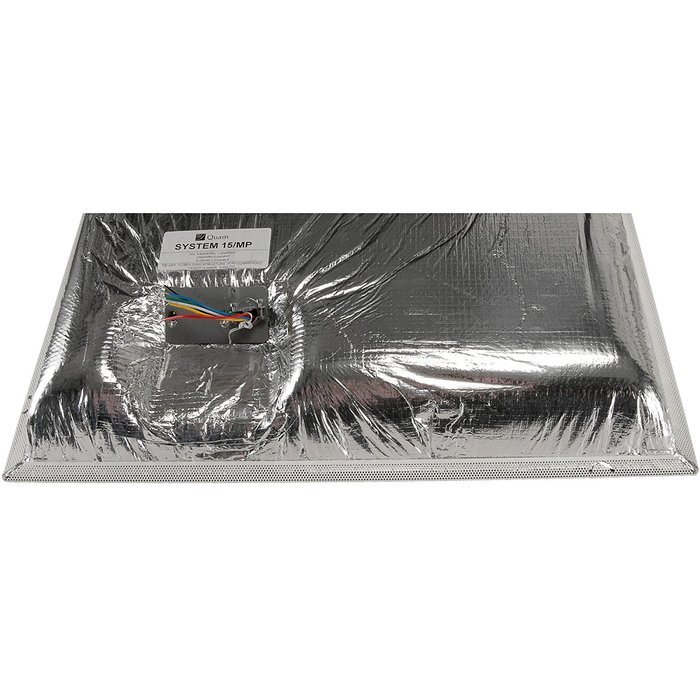 Quam SYSTEM 15/MP 24" x 24" Coaxial Lay-In Ceiling Tile Speaker 70V N2