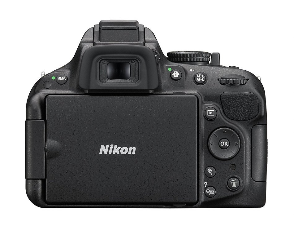 Nikon D5200 Digital SLR with 18-55mm VR II Compact Lens Kit - Black (24.1 MP) 3.0 inch LCD